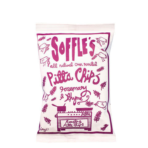Soffles Pitta Chips Rosemary & Thyme
