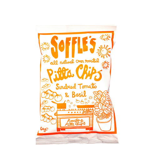 Soffles Pitta Chips Sundried Tomato & Basil