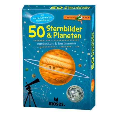 Kartenset - 50 Sternbilder & Planeten, Expedition Natur